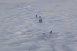 Dense Fog Over Boston Looks Straight Out Of Horror Flick As Skyscrapers Vanish In Mist