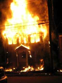 2 Firefighters Injured Battling Blaze At Bridgeport House