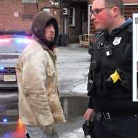 <p>Daniel Brancato before Ridgewood police took him into custody.</p>