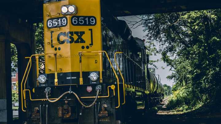 CSX freight train