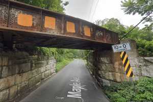 Tractor-Trailer Hits Railroad Overpass In Region