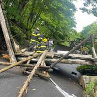 Concrete Truck Destroys Bridge In Hudson Valley