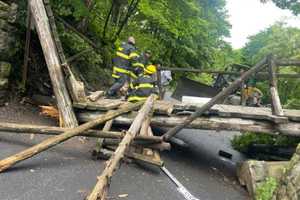 Concrete Truck Destroys Bridge In Hudson Valley