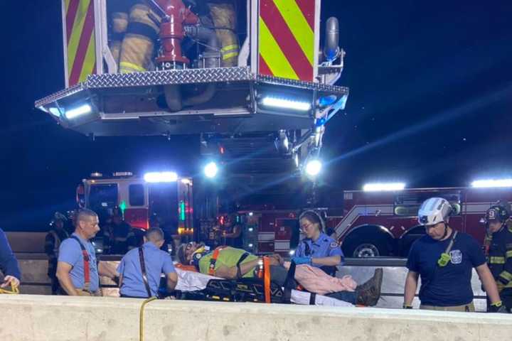 Bucks County First Responders Rescue Worker After 40-Foot Fall