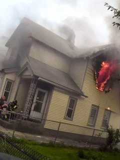 Bridgeport Firefighters Quickly Extinguish Maple Street Blaze