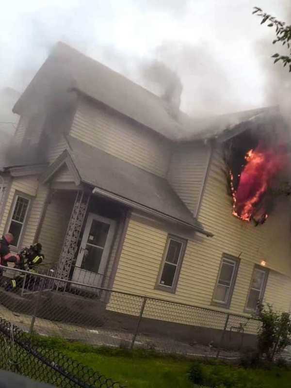 Bridgeport Firefighters Quickly Extinguish Maple Street Blaze