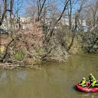 <p>Search efforts underway in the Chester Creek;&nbsp;Li’najah Brooker.&nbsp;</p>