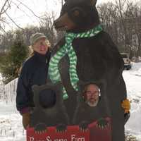 <p>Allison Hosford and her husband, Roger Knight, run Bear Swamp Farm in West Milford.</p>