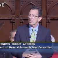 <p>Gov. Dannel Malloy delivers his biennial budget address to the Connecticut General Assembly.</p>