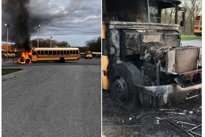 School Bus Fire Shifts Classes Online For Some Derry Township Students Before COVID Outbreak