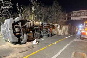 Rig Filled With Chick-Fil-A Fries, Hash Browns Tips At 'Tanker Turn' Link To Route 80