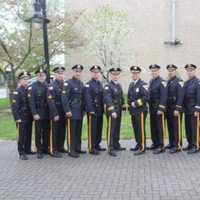 <p>Several Lyndhurst Police Department promotions were made Monday during a ceremony at Town Hall Park.</p>