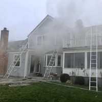 3-Alarm Christmas Morning House Fire Displaces 2 In Norwalk