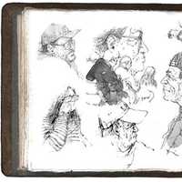 <p>A sketch by Bob Callahan of Stamford.</p>