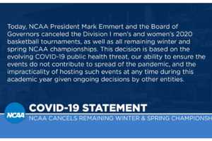 COVID-19 UPDATE: NCAA Tournament Cancelled