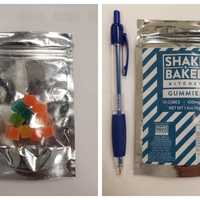 <p>The candy with THC given out to two children trick or treating.</p>