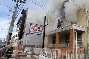 Philly Firefighters Battle Blaze At Historic Hotel