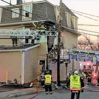 <p>Mutual aid responders included firefighters from Wyckoff, Waldwick and Ho-Ho-Kus.</p>