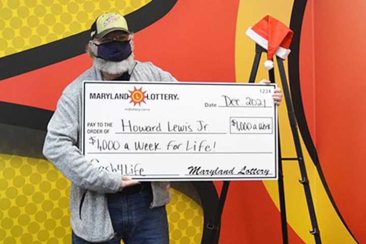 Cecil County Lottery Player Wins $1,000 A Week For Life On Christmas Eve