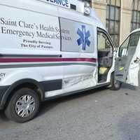 <p>The EMTs&#x27; injuries weren&#x27;t considered life-threatening, authorities said.</p>