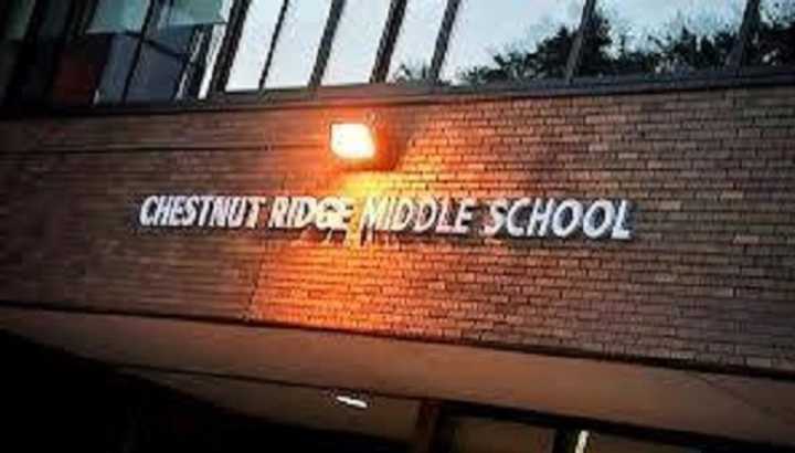 The Chestnut Ridge Middle School was given a &quot;priority&quot; designation by the state Education Department in its latest status report on troubled schools in the East Ramapo school district.