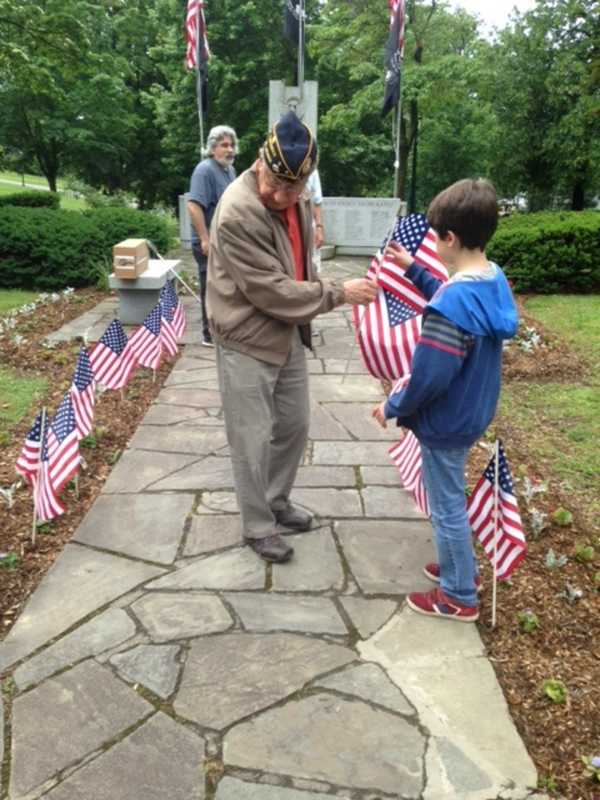 An Old Soldier, Young Sleepy Hollow Friend Join Forces On Memorial Day