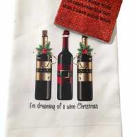 <p>Christmas tea towels make a nice hostess gift.</p>