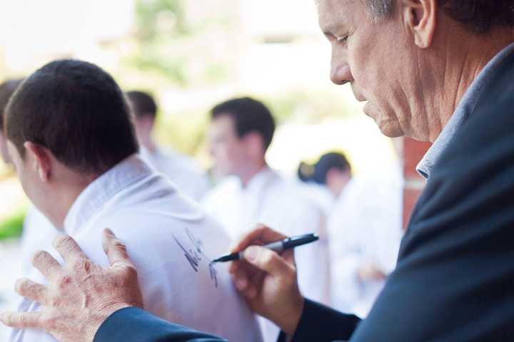 Culinary Institute Student Interviews Famed Chef Keller