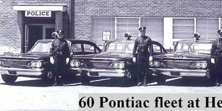 Clarkstown Police showed off their 1960s Pontiac fleet for Throwback Thursday.