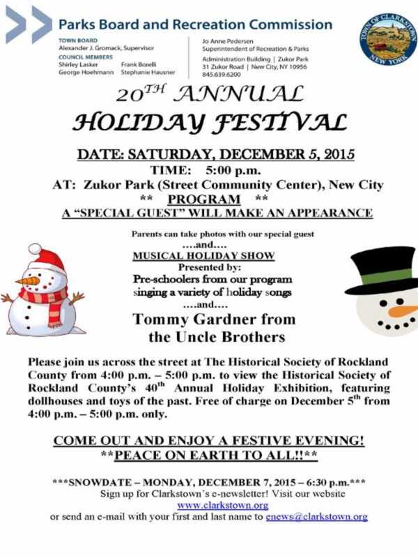 Celebrate The Holidays In Clarkstown With Annual Festival