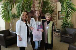 Mahopac Teen Comforts Putnam Hospital Center's Cancer Patients