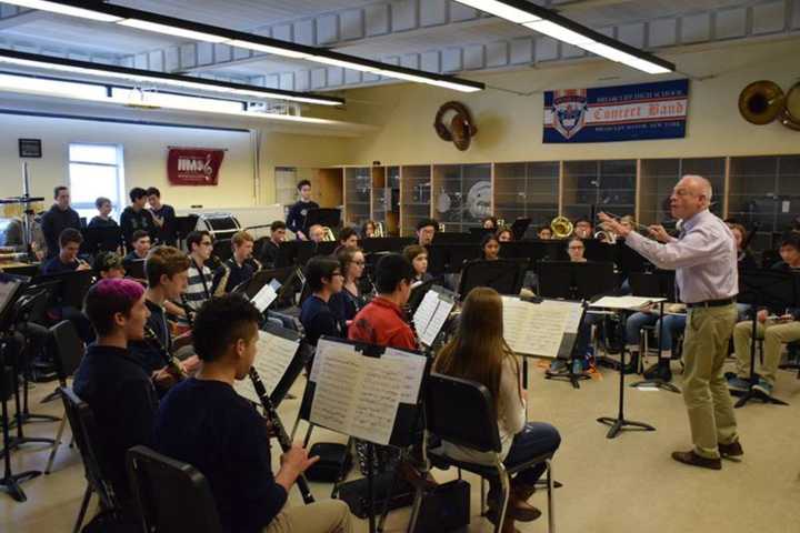 Briarcliff Students Work With Conductor Curt Ebersole
