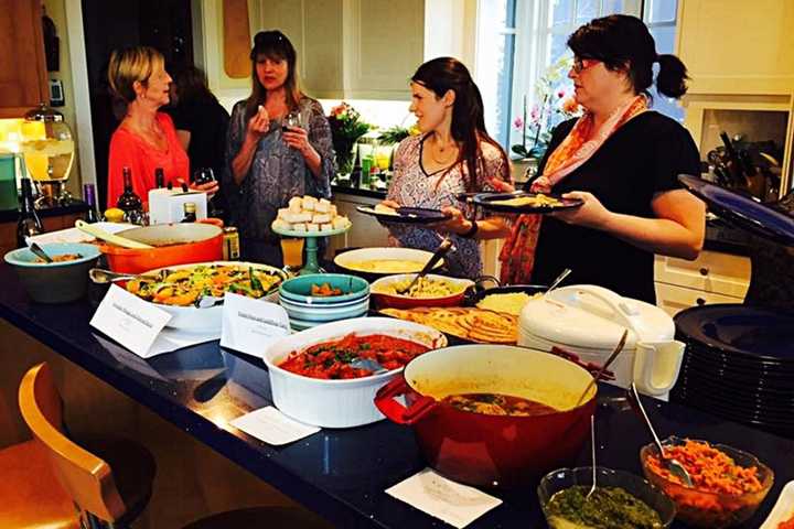 Cookbook Club Meets And Eats At Oakland Library