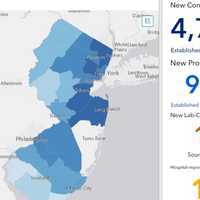 COVID-19: NJ Reports Highest Number Of Positive Tests In 1 Day Since January