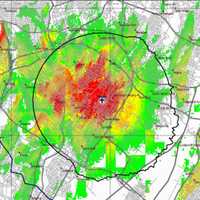 <p>WSBP-LP&#x27;s coverage area is shown on this map.</p>