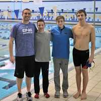 Stamford Team Sets State Record In Swimming Relay