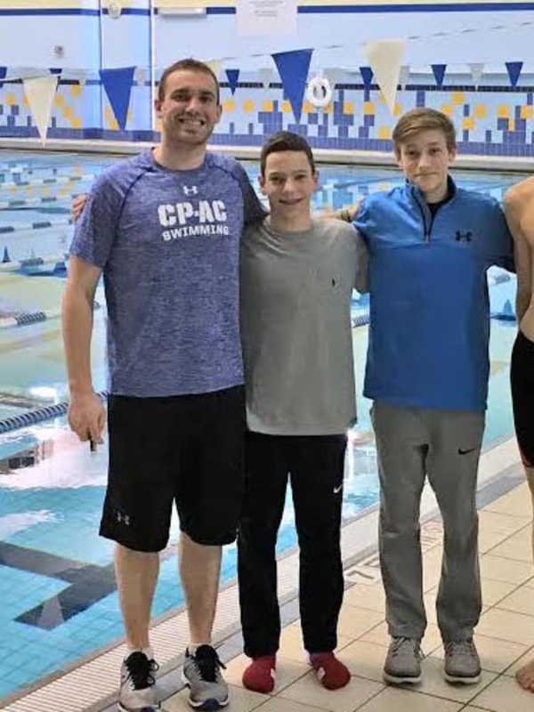 Stamford Team Sets State Record In Swimming Relay