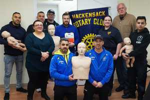 PHOTOS: Hackensack Soccer Coaches Receive CPR Training