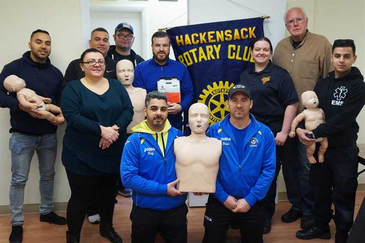 PHOTOS: Hackensack Soccer Coaches Receive CPR Training