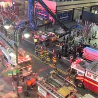 Crane Collapses Near Manhattan's Penn Station, Operator Injured