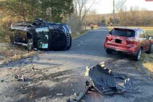 2 Hospitalized In New Britain Crash