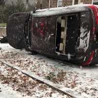 Cresskill Firefighters Free Driver After Snow-Related Crash