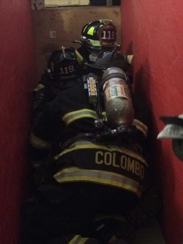 Croton, Millwood Firefighters Practice Saving Each Other