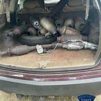 <p>Seven men from Hampden County are accused of stealing nearly 500 catalytic converters since last year worth an estimated $2 million, federal prosecutors said.</p>