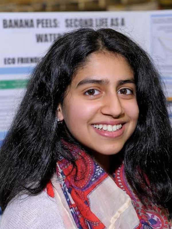 Wilton Student Recognized for 'Banana Peels' Project At Science Fair