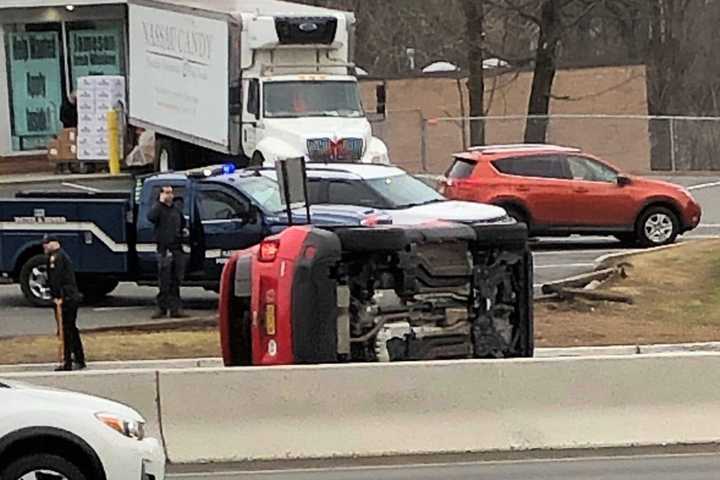 Driver OK In Route 17 Ramsey Rollover