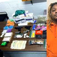 Street Dealer Nabbed With Two Guns, Raw Heroin, Crack, Ammo, More, Passaic Sheriff Says