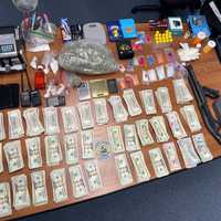 <p>Contraband seized by Upland police</p>