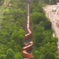 Freight Train Derailment Evacuates Homes In Montgomery County