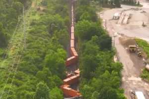 Freight Train Derailment Evacuates Homes In Montgomery County